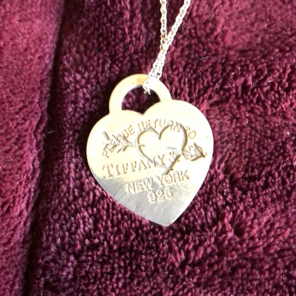 Tiffany & Co. Jewelry - Long heart necklace Tiffany and co